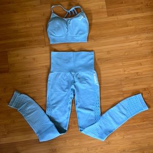 Gymshark Vital Seamless sports bra & leggings
